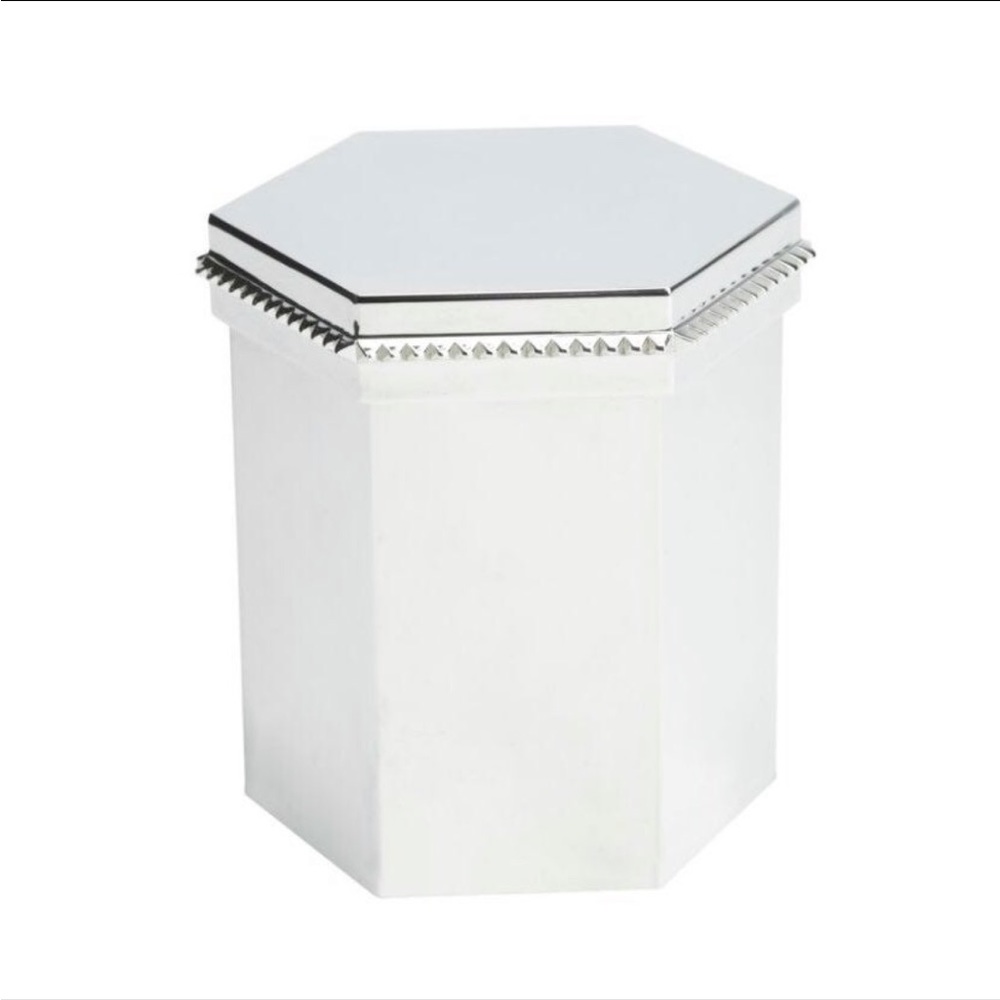 Eddie Borgo Hexagon Mirror Trinket Box